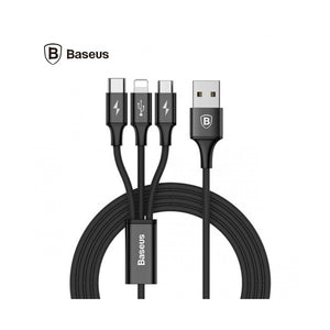 Baseus Cable Multi Chargeur, 3 en 1